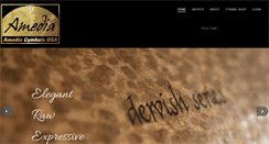 Desktop Screenshot of amediacymbals-usa.com